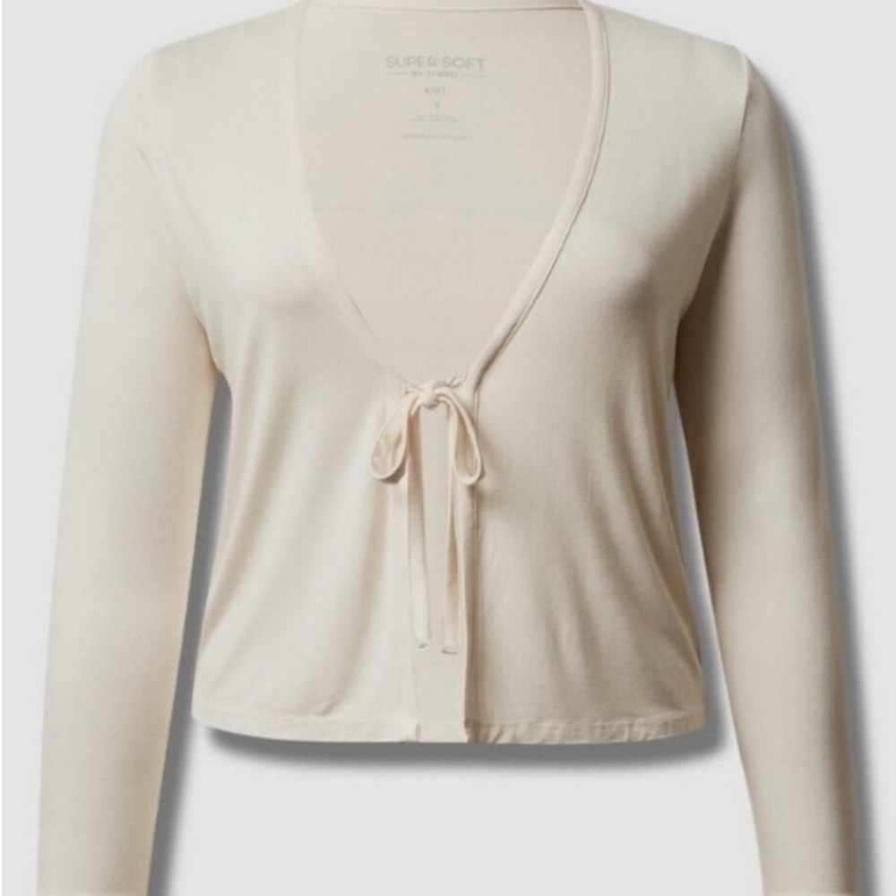 Torrid Super Soft Tie-Front cardigan